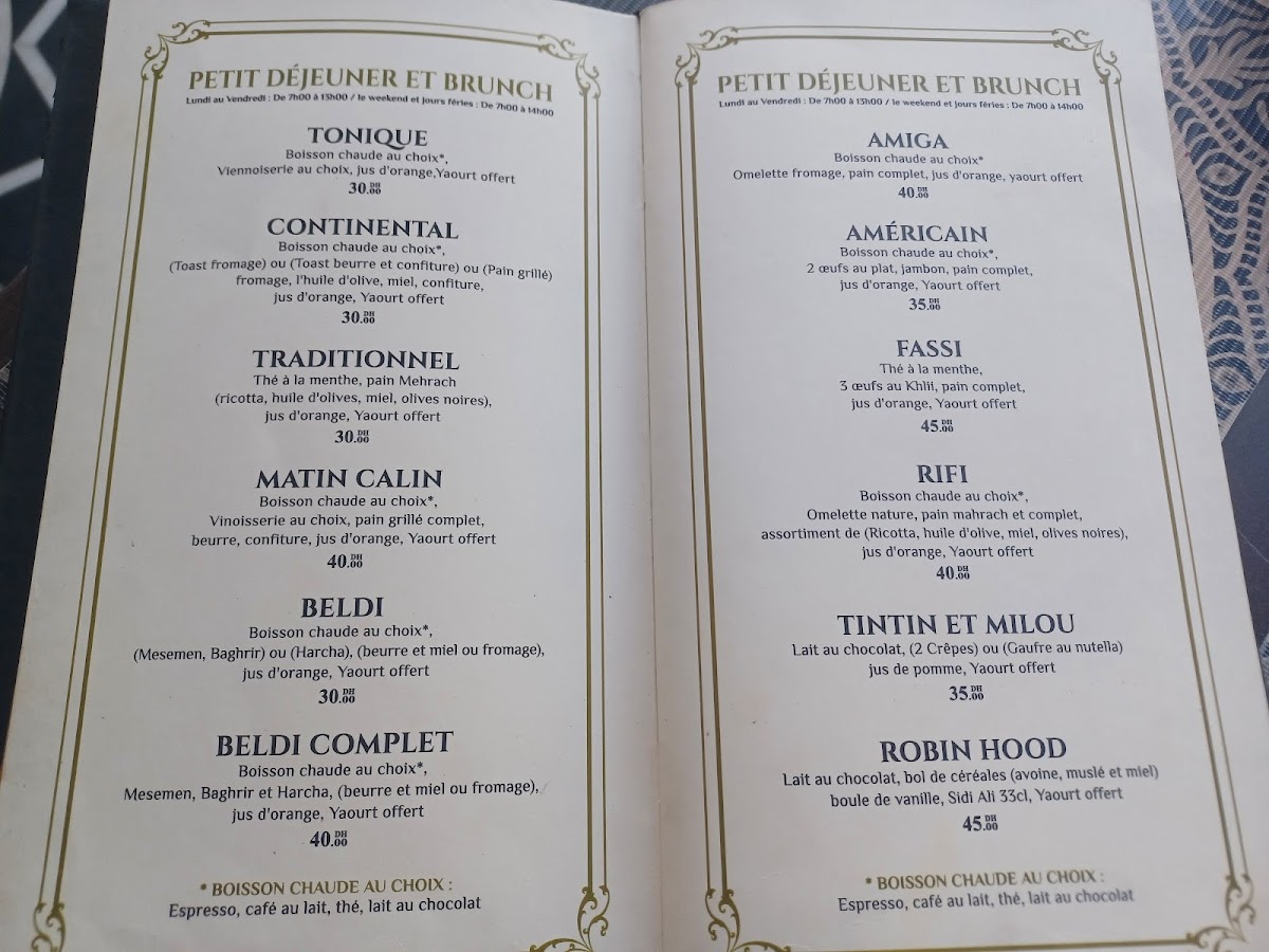 Menu - Café Amiga photo 1