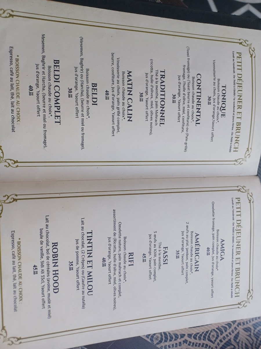 Menu - Café Amiga photo 7